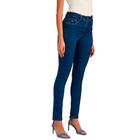 Calça Jeans Acostamento Skinny Comfort In24b Azul Feminino