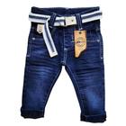 Calça jeans bebe menino com elastano Tam 1 2 e 3 anos.