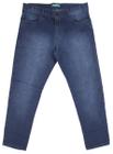Calça Jeans Bivik Elastano Extra Grande Azul Marinho - Original