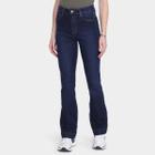 Calça Jeans Boot Cut Sawary Cintura Alta Feminina