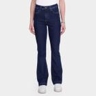 Calça Jeans Boot Cut Sawary Cintura Alta Feminina