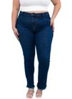 Calca jeans cambos plus size reta