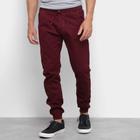 Calça Jeans Camuflada Masculina Jogger Com Punho Elástico - Espaço CK!