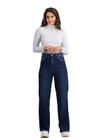 Calça Jeans Divero Wide Leg Azul