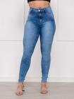 Calca Jeans Feminina Basica Elastano Lycra Levanta Bumbum REF901