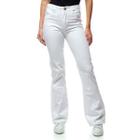 Calça Jeans Feminina Boot Cut Branca Wrangler Original