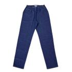 Calça Jeans Feminina Jogger Confort Cintura Média Com Bolso Lateral