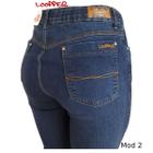 Calça Jeans Feminina Cós Alto Anatômico Plus Size Loper