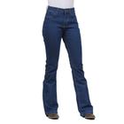 Calça Jeans Feminina Flare com Elastano Azul Wrangler 32294