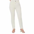 Calça Jeans Feminina Infini Mom Creme - 73681