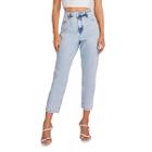 Calça Jeans Feminina Lado Avesso Mom - L12001