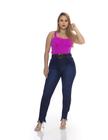 Calça jeans feminina levanta bumbum modela Cintura Básica