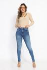 Calça jeans feminina skinny biotipo