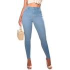 Calça Jeans Feminina Skinny Lumini Eloa Slime Azul Claro 1322