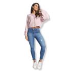 Calça jeans feminina skinny Midi biotipo