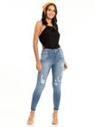 Calça Jeans Feminina Skinny Midi Biotipo