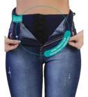 Calça Jeans Feminina Super Lipo Original Sawary com Cinta Modeladora