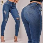 Calça Jeans Feminino Rhero Com Bojo Levanta Modela Bumbum SKU: 57139