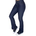 Calça Jeans Flare Básica Feminina Ecxo
