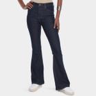 Calça Jeans Flare Calvin Klein Five Pockets High Rise Feminina