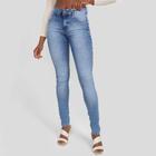 Calça Jeans Grifle Skinny Estonada Feminina