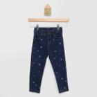 Calça Jeans Infantil Brandili Super Comfort Estrelas Menina