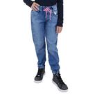 Calça Jeans Infantil Feminina Dipopini Jogger Azul - CIF139