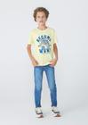 Calça Jeans Infantil Menino Slim Com Elastano