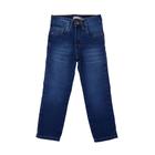 Calça Jeans Infanto Juvenil Masculina Carinhoso Skinny Azul - 100010