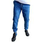 CALÇA Jeans JOGGER MASCULINA SARJA COM ELASTICO