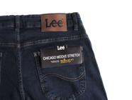 Calça Jeans Lee Chicago Stone Elastano Tradicional Stretch Masculino 1113