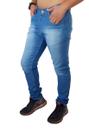 Calça jeans Masculina Azul Medio Com Elastano Skynni Oferta