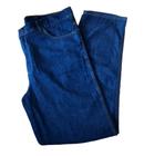 Calça Jeans Masculina Básica para Trabalho Reta 100% Algodão Azul