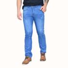 Calça Jeans Masculina Elastano Lycra Slim Original Roupa