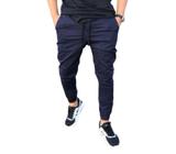 Calça jeans masculina JOGGER calça com elastano premium jeans sarja