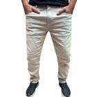 calça jeans masculina ou sarja varias cores com lycra