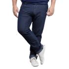 Calça jeans masculina plus size com elastano sku:cp11
