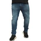 Calça Jeans Masculina Plus Size Slim Tamanho Especial Grande