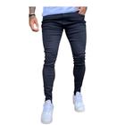 Calça Jeans Masculina Preta Basica Direto Fabrica Skiny