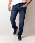 Calça Jeans Masculina Skinny Modelo Liso Tradicional