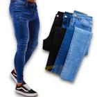 Calça Jeans SKINNY Masculina Slim Elastano Casual Sport 440 - IRON