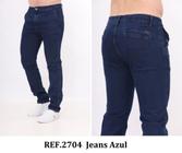 Calça Jeans Masculina Slim bolso faca e Embutido