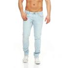 Calça Jeans Masculina Slim Fit Lycra Extra Confort Elastano Cores