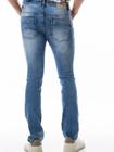 Calça Jeans Masculina Slim Fit Skinny Lemier Premium Lavagem Clara Tendência