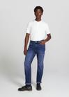 Calça Jeans Masculina Tradicional Com Elastano