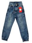 calça jeans meninas infantil skinny com elastano tam de 4 a 8 anos