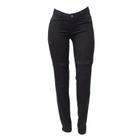 Calça Jeans Moto Feminina HLX Slim Preta - Tam. 40