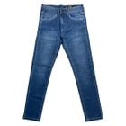 Calça Jeans Okdok 1242202 Slim Fit - Azul Medio