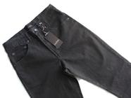 Calça Jeans Pierre Cardin Masculina Tradicional Corte Reto com Elastano Grafite 