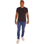 Calça Jeans Premium Destroyed Moda Masculina Confortável Reforçada Com Bolso e Barra Simples